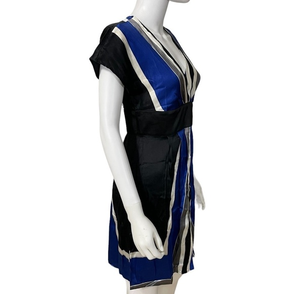 EXPRESS Striped Multicolor Cocktail Dress Size S - Picture 5 of 9